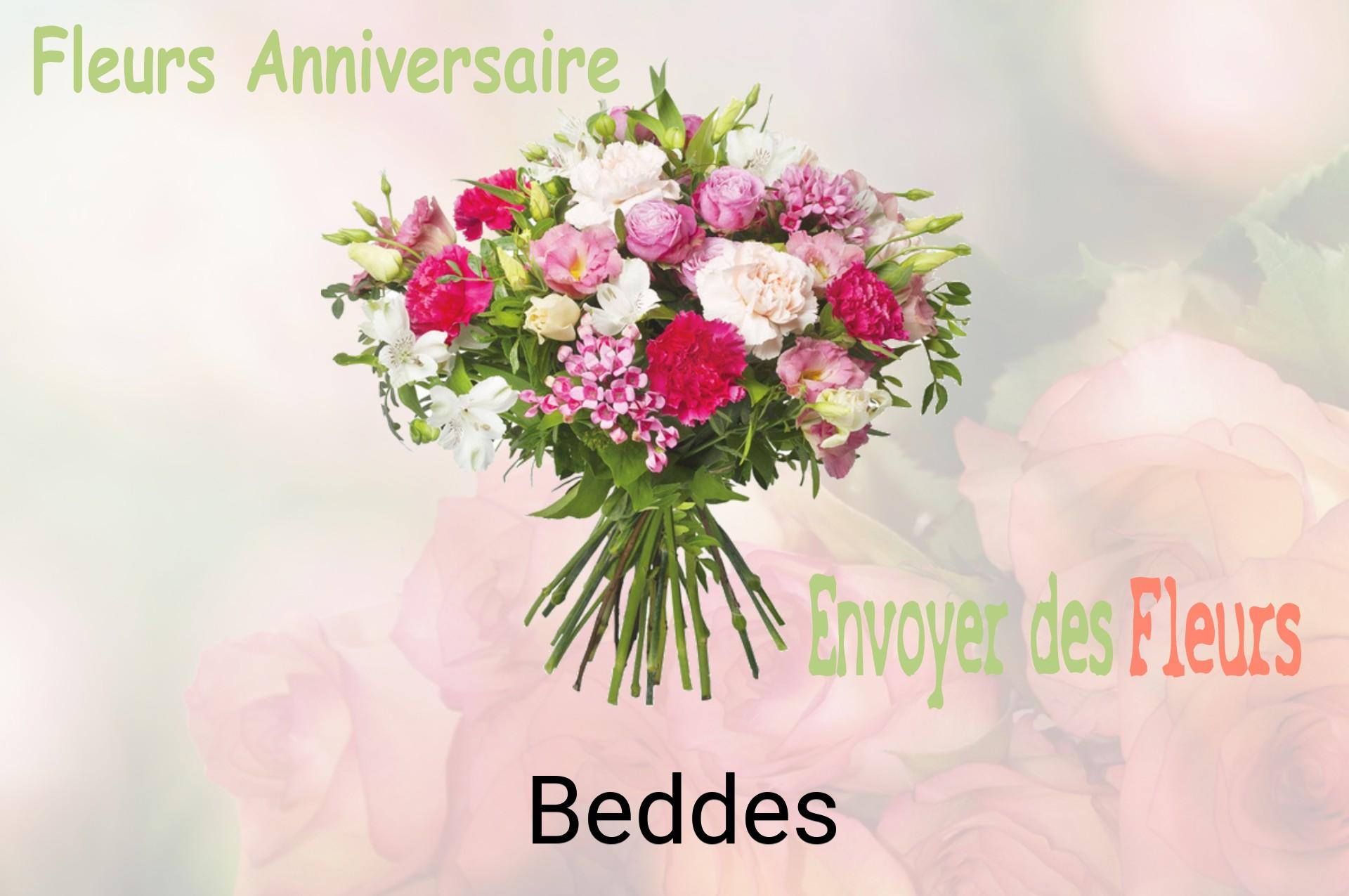 Bouquet de fleurs d’anniversaire livré à Beddes