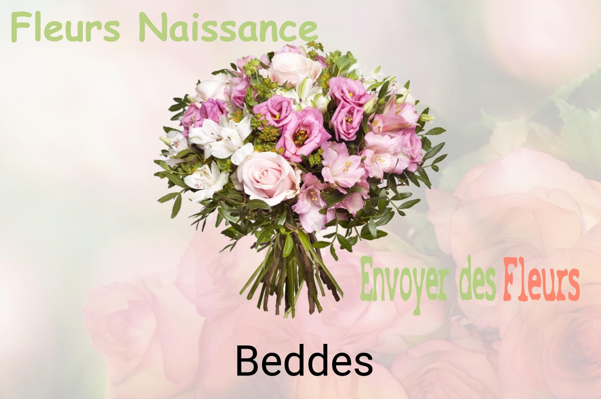 Bouquet de fleurs de naissance livré à Beddes